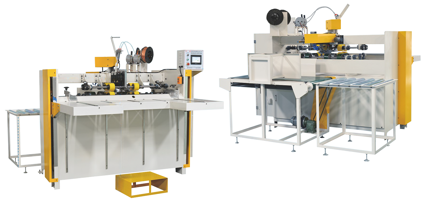 دستگاه منگنه‌زن نیمه‌اتوماتیک دو‌سروو نایس پکینگ