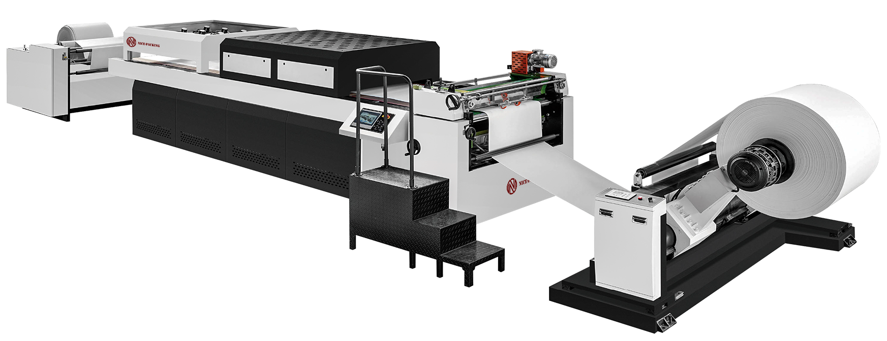 دستگاه ورنی UV رول به رول اتوماتیک نایس پکینگ